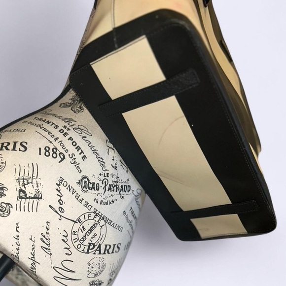 Kate Spade New York Black & Cream Stripe Tote Bag - Picture 4 of 7